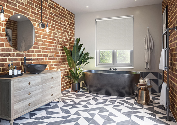 Mod Cube, Stone Grey - Roller Blind - Image 7
